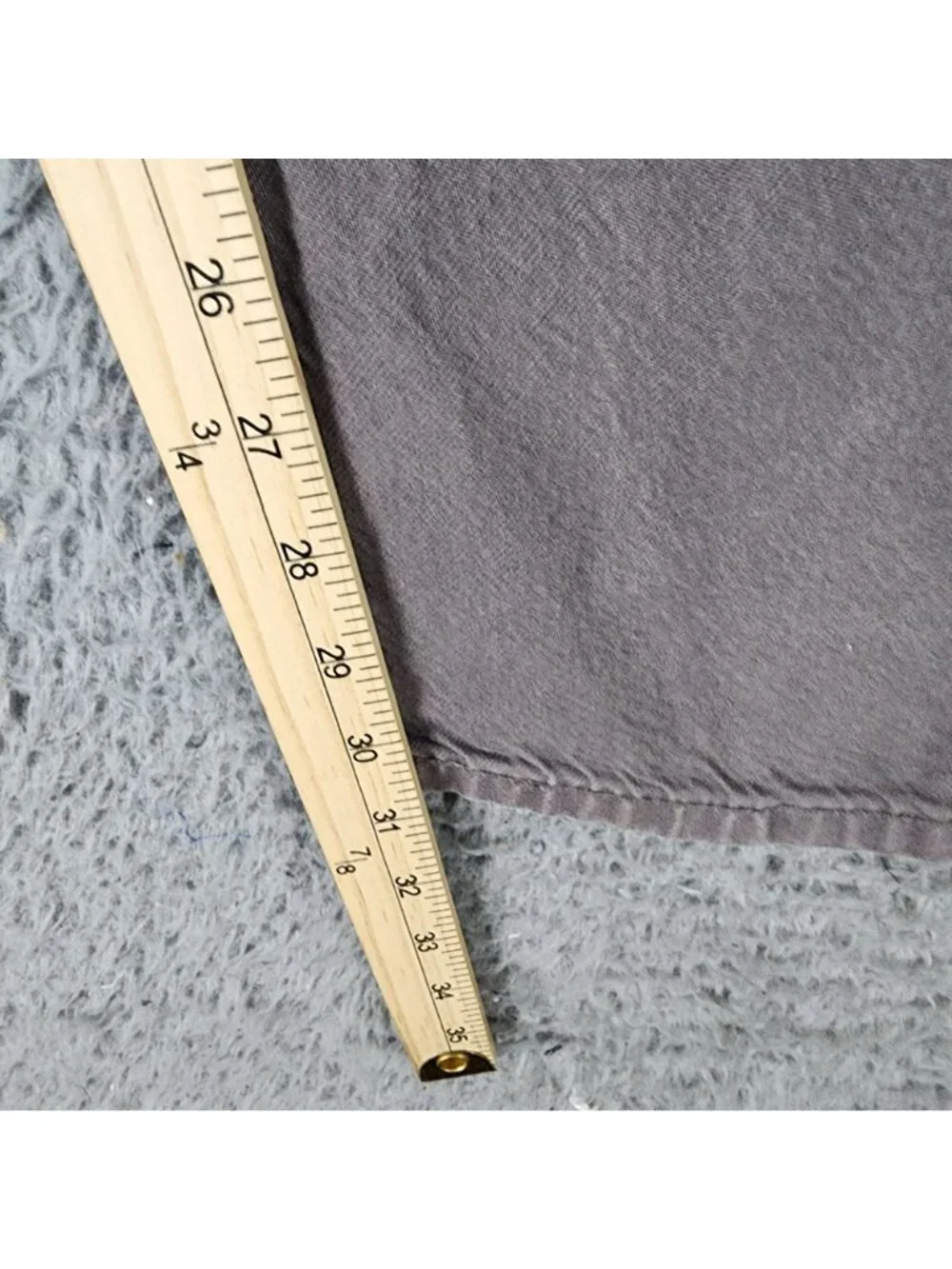 Levis Jeans Mens 34x32 Gray 514 Cotton Denim Regular Fit Straight Leg *Read*